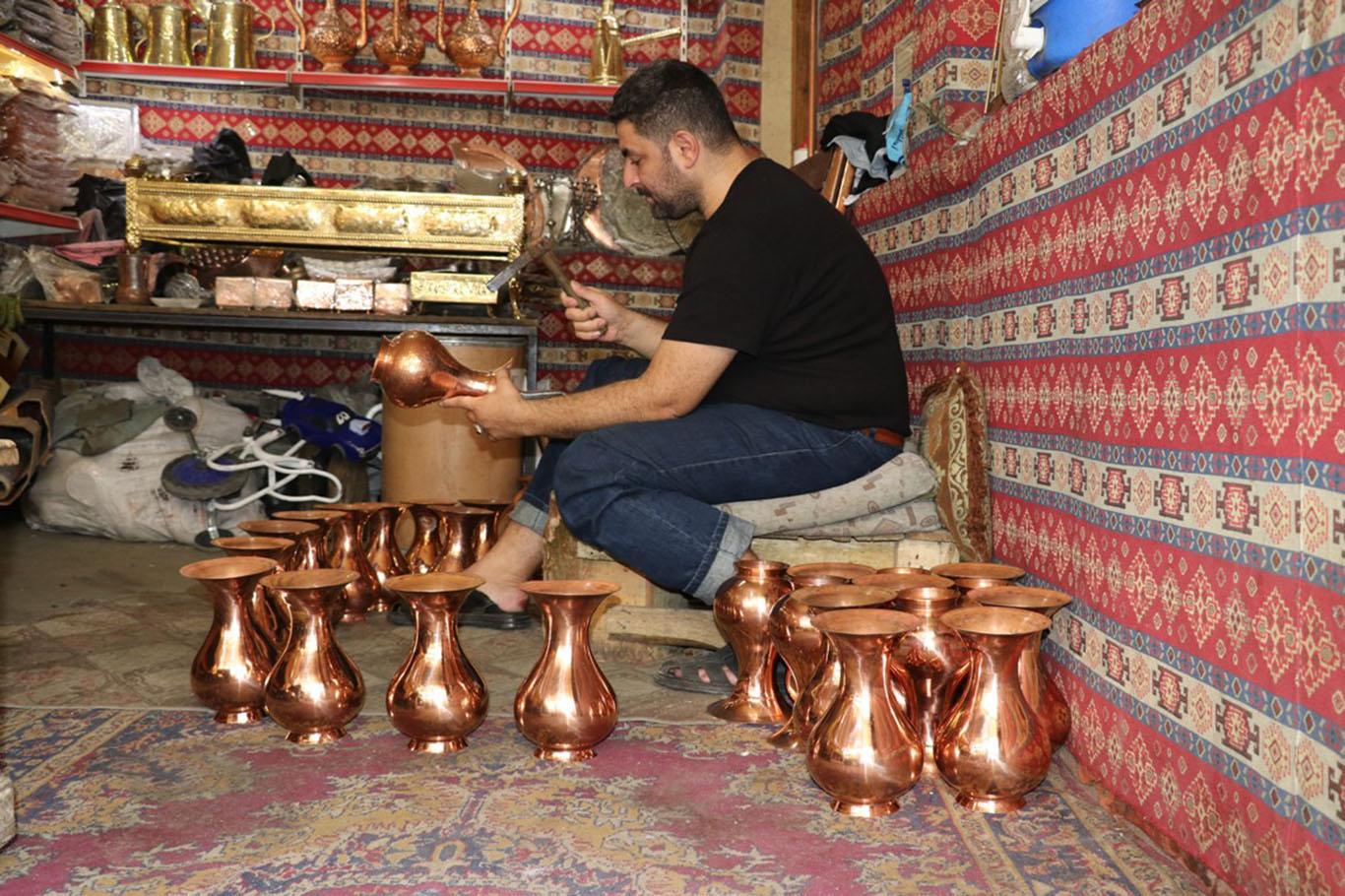 Bakır ustası Hasan Hinki (45)